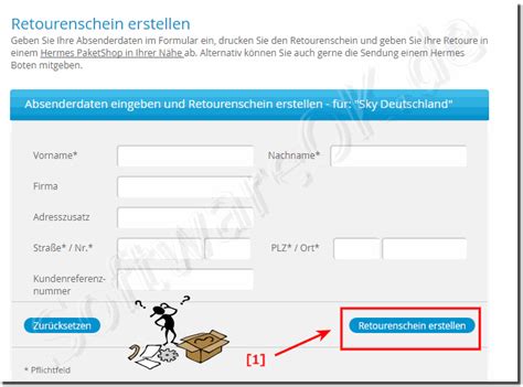 rücksendeetkett bei abholung durch hermes|Hermes retourenschein.